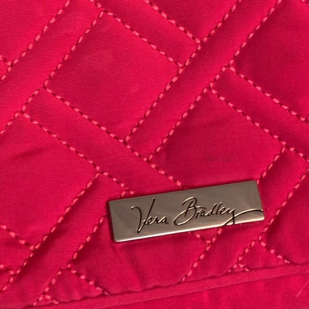 Vera Bradley Fuchsia Pink Crossbody Hot Pink Magenta - Picture 4 of 6